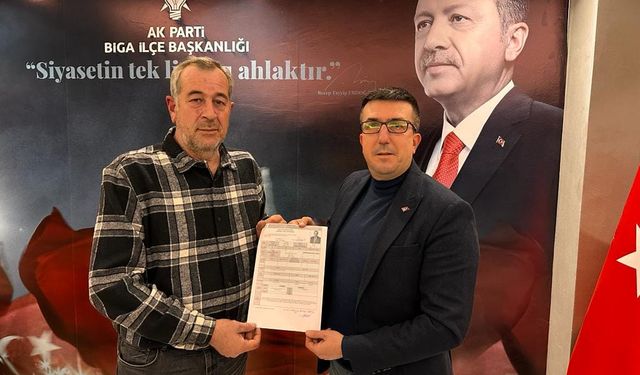 Ak Parti yönetiminin deneyimli ismi de başvuru yaptı