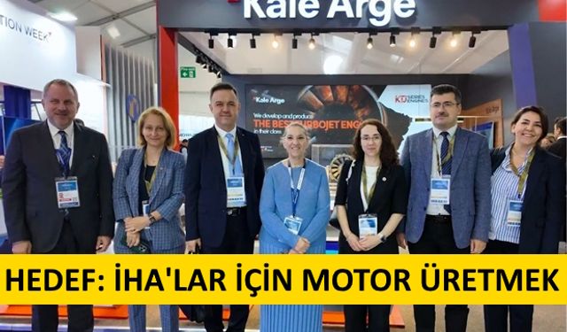 Kale Arge Turbojet Motorları’nda Seri Üretime Geçti