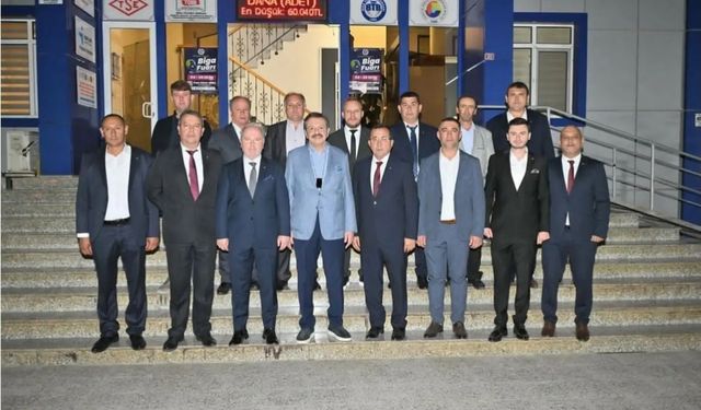 TOBB Başkanı Hisarcıklıoğlu, Biga programına oda borsa ziyaretleriyle başladı