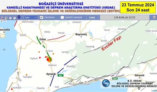 “Depremin Evciler Fayı Üzerinde Olması Dikkat Çekici”