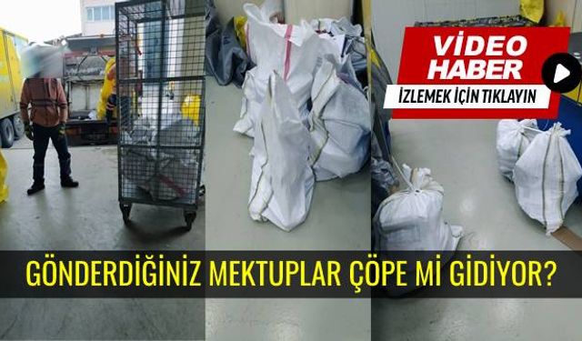 Çanakkale PTT’de Skandal Görüntüler