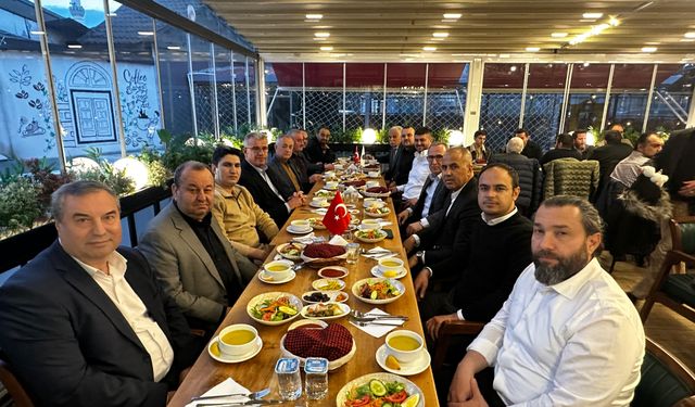 Biga OSB yatırımcıları iftarda buluştu