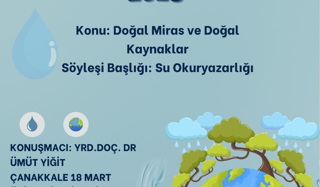 Biga'da su okuryazarlığı konuşulacak
