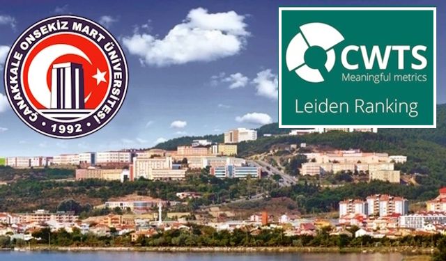 ÇOMÜ, CWTS Leiden Sıralamasında 32’nci Sırada..