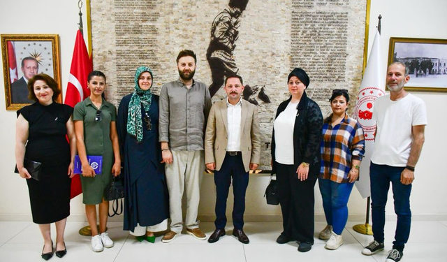 Zafer Partisi, Kaymakam Kayabaşı'nı ziyaret etti