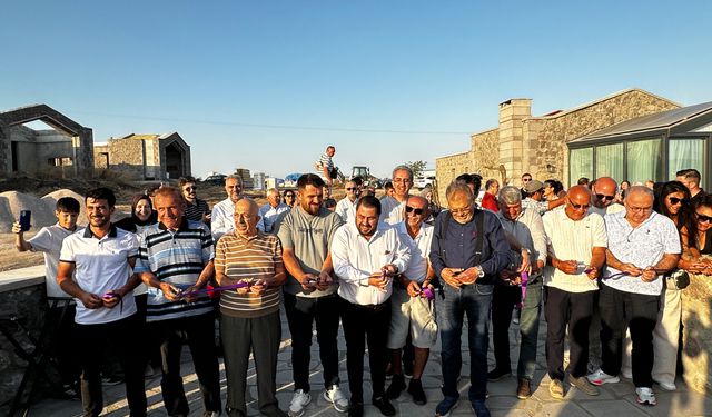 Gümüşçay'da yapımı devam eden BİKÖY projesi tanıtıldı