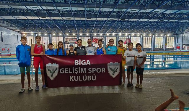 Biga Gelişim Spor'dan Çanakkale’de madalya yağmuru!