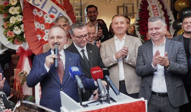 Bülent Turan'dan Biga'da miting gibi açılış: "Yatırımlara sahip çıkın!"