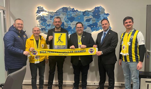 Biga FB'den Kulübe Ziyaret
