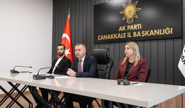 Başkan Kuzu: “Partimizin Çanakkale’de 66 Bin Üyesi Var”