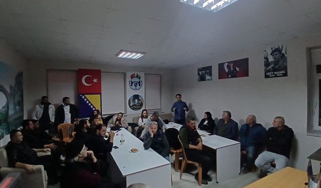 Biga Bosna Hersek Kültür ve Dayanışma Derneği yeni yönetimini seçti