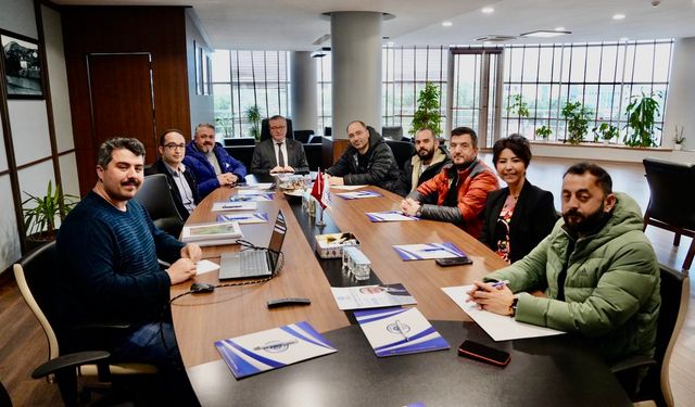 Biga iş dünyasından Başkan Şen’e 6 Şubat ziyareti…