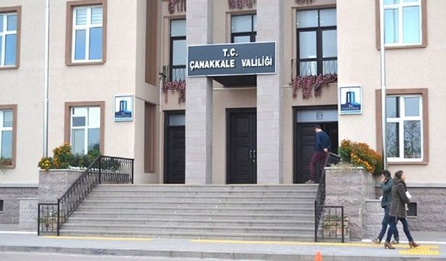 Çanakkale Valiliği'nden kuvvetli yağış uyarısı