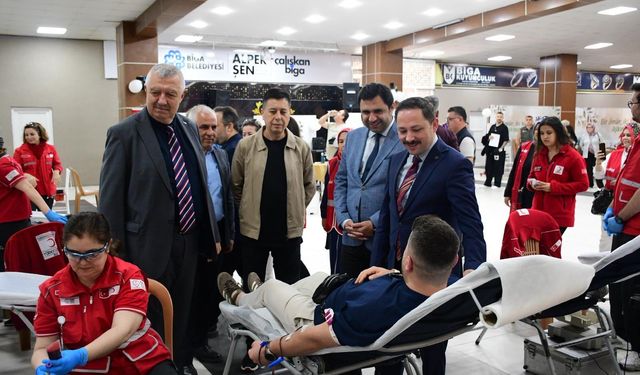 Biga'da "Bugün Okulumda Kan-panya Var" etkinliği başladı
