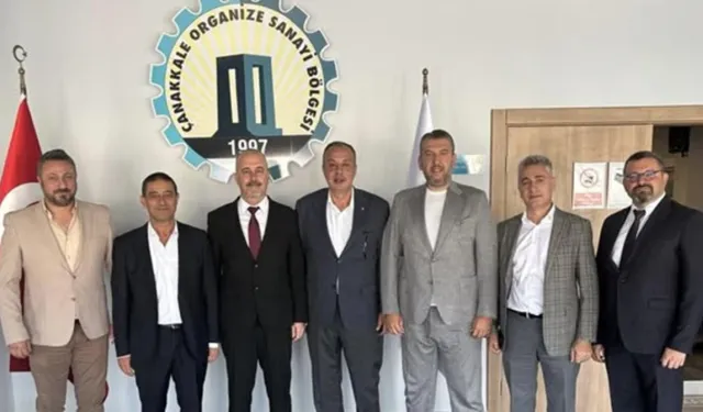 Çanakkale OSB'nin yeni başkanı Harun Erkan oldu