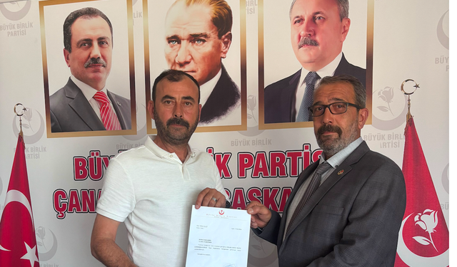 BBP Biga İlçe Başkanlığı’nda İlhan Meriç dönemi