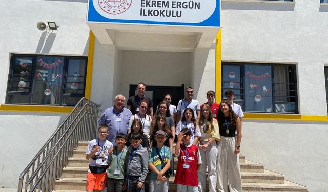 Diyarbakırlı Ekrem Ergün İlkokulu, Avrupalı Misafirlerini Ağırladı