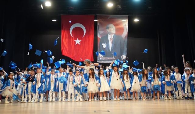 Biga Belediyesi kreşlerinde mezuniyet coşkusu