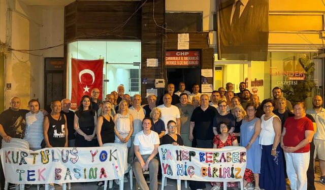 CHP Çanakkale İl Başkanı Gürbüz: Bu kararı tanımıyoruz