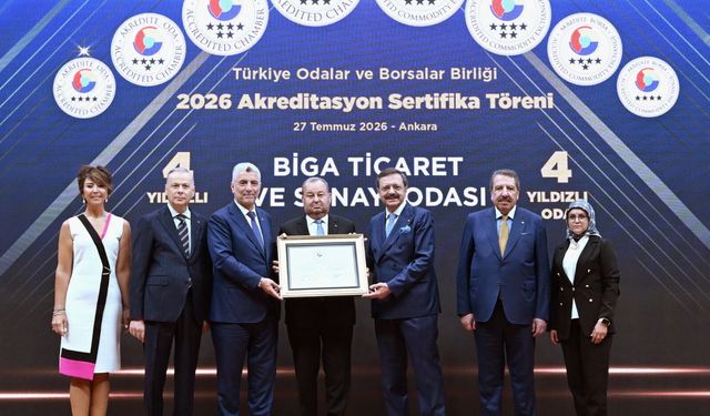 Biga TSO Başkanı Şadan Doğan: “Akredite oda olmanın gururunu yaşıyoruz”