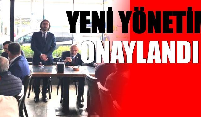 MHP'de Çanakkale yönetimi onaylandı