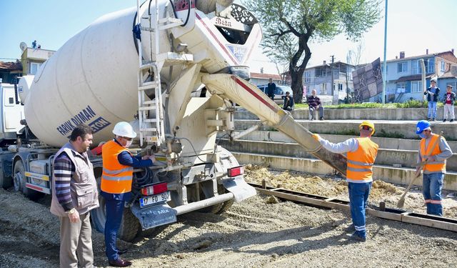 Şehitlik’te 3 projenin temeli atıldı