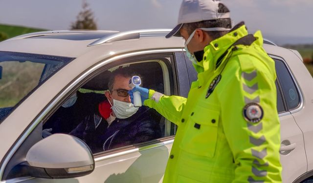 Çanakkale’de 12 günde 38 bin araç kontrol edildi