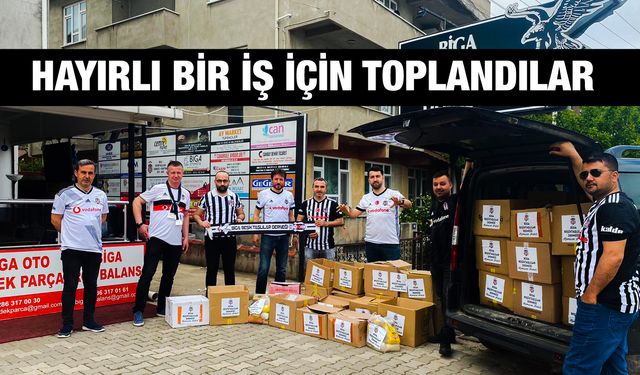 Hayırlı bir iş için toplandılar