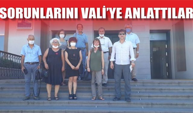 Çevre örgütleri sorunlarını anlattı