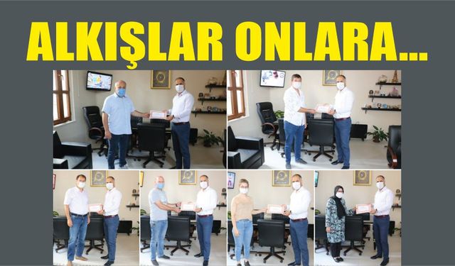 Alkışlar onlara...