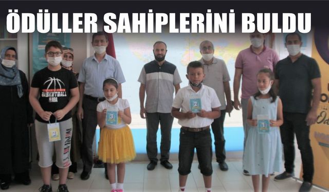 Ufka yolculuk ödülleri sahiplerini buldu