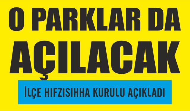 Lunapark ve tematik parklar da açılabilecek