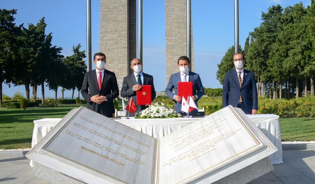 Çanakkale ruhunu gelecek nesillere taşıyacak imza