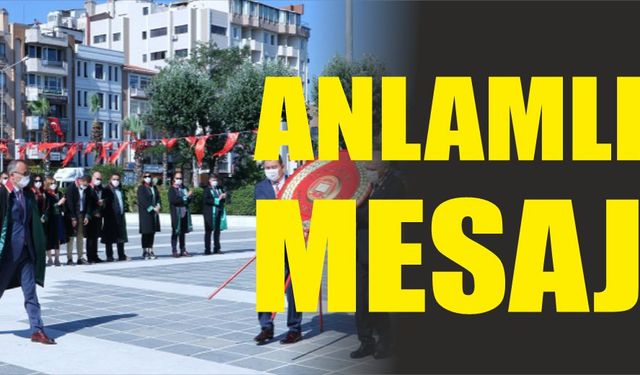 Anlamlı mesaj!