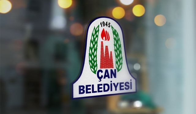 Çan Belediyesi'nden açıklama