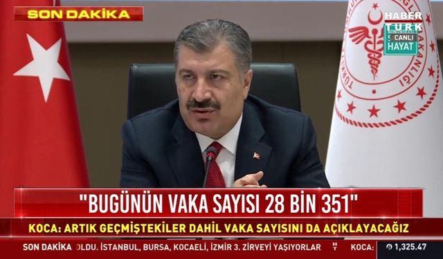 Bakan Koca: Çanakkale'de vaka artışı yüzde 50'den fazla