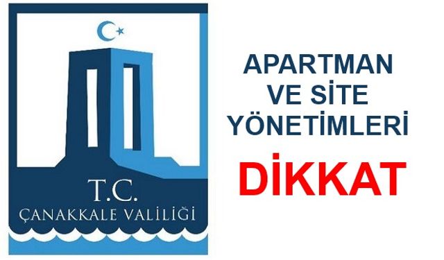 Apartman ve Site Yönetimleri Genel Kurulları Ertelendi