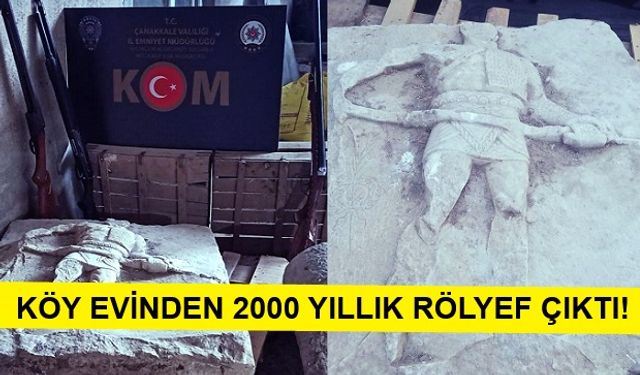 Paha Biçilmez Rölyef Ele Geçirildi: 2 Gözaltı