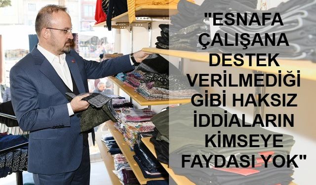 “İşverenimizin, Esnafımızın ve Çalışanlarımızın Yanındayız”