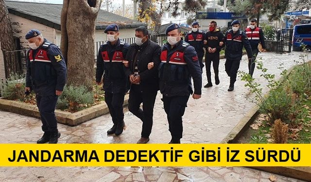 Hırsızlar Jandarma Takibinden Kaçamadı!