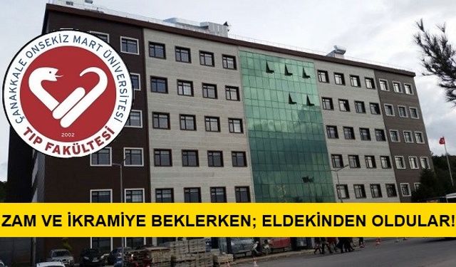 ÇOMÜ Tıp Fakültesi İşçileri İsyanda..