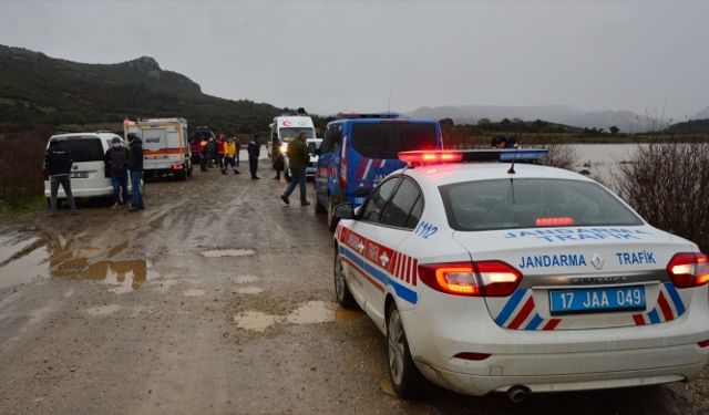 "Göle Araç Düştü" İhbarı Üzerine Çalışma Başlatıldı