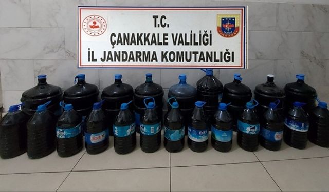 240 Litre Kaçak Şarap Yakalandı