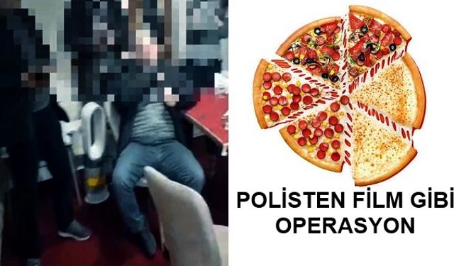 Polisten "Pizzacı" Kılığında Kumarhane Baskını!