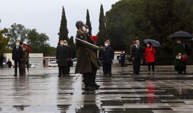 Çanakkale Kara Savaşları'nın 106.Yıldönümünde Sade Tören