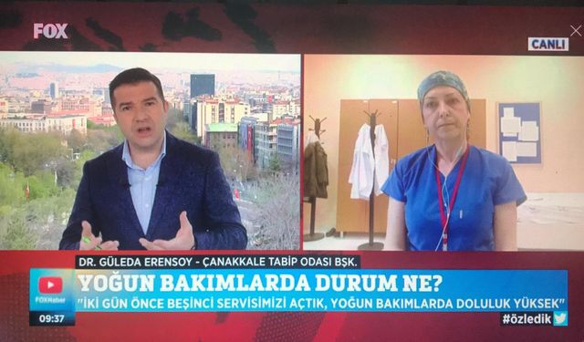 Biga için korkutan iddia: "Biga'da yoğun bakımlar ve servisler doldu"