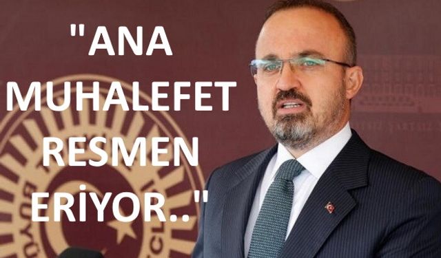 Bülent Turan'dan Erken Seçim Açıklaması..