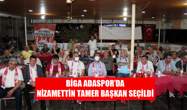 Adaspor'da Nizamettin Tamer dönemi başladı