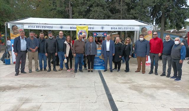 Bigalı Fenerbahçeliler Ahmet Alp için kermes düzenlediler