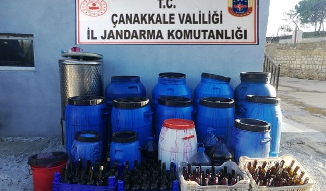 Bağ Evinden 1300 Litre Sahte Şarap Çıktı!